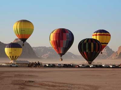 Hot-air Balloon Wadi Rum